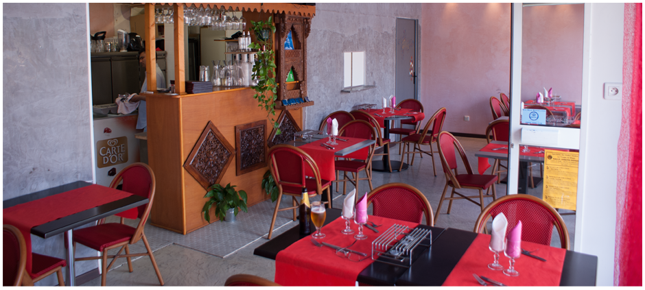 Intérieur du restaurant Indien Shiva au Rouret