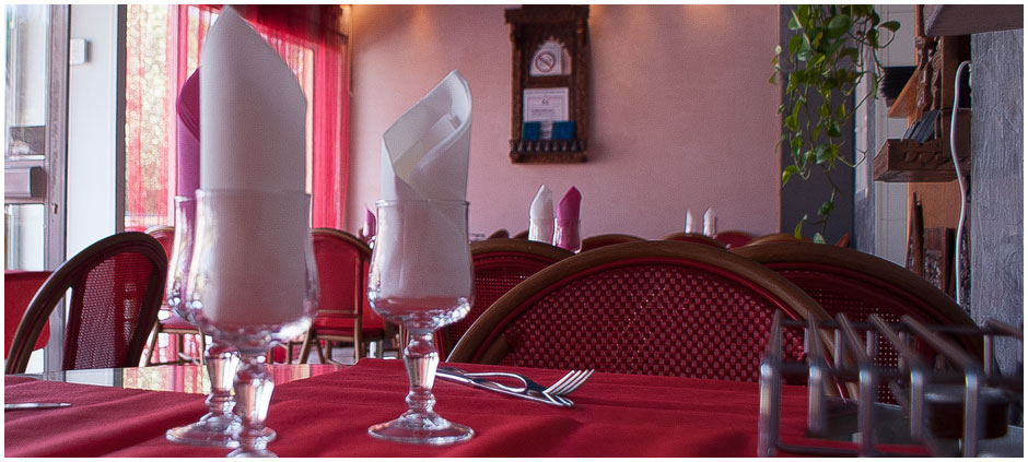 Intérieur du restaurant Indien Shiva au Rouret